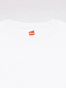Hanes Girls' Big EcoSmart Graphic Sweatshirt, white, Large