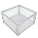 Large Safety Play Center Yard with 50 Balls for Baby Infant - White