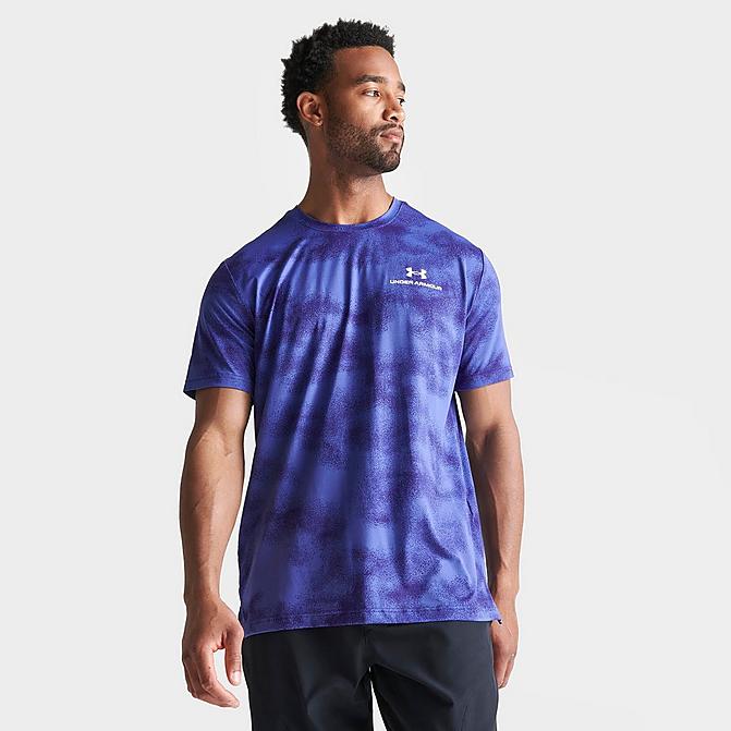 MEN'S UNDER ARMOUR UA RUSH ENERGY PRINT T-SHIRT