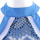 Jewel Neck Sleeveless Zippered Lace Mini Dress for Ladies