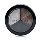 Cosmetic Makeup Neutral 3 Warm Color Eye Shadow with Mirror Brush