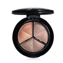 Cosmetic Makeup Neutral 3 Warm Color Eye Shadow with Mirror Brush