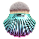 Ocean Shell Design Two Tone Foundation Brush