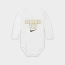 GIRLS' INFANT NIKE SPARKLE BODYSUITS AND JOGGER PANTS SET (3-PACK)