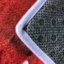 Christmas Toilet Rug Three-Piece Bathroom Anti-Slip Mat