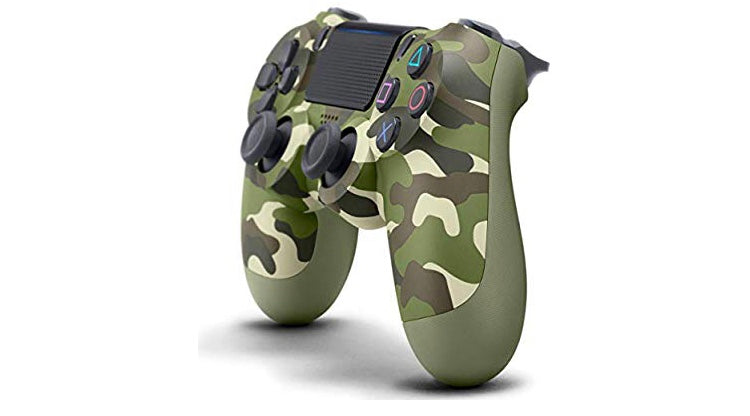 Sony- Dual Shock 4 wireless controller for PlayStation 4 green camouflage