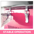 Electric Cotton Candy Floss Maker Machine with Cart Sugar Scoop and Stainless Steel 21