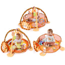 3 in 1 Cartoon Baby Infant Activity Gym Play Mat