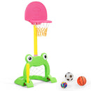 3-in-1 Kids Basketball Hoop Set Stand