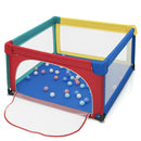 Large Safety Play Center Yard with 50 Balls for Baby Infant - White