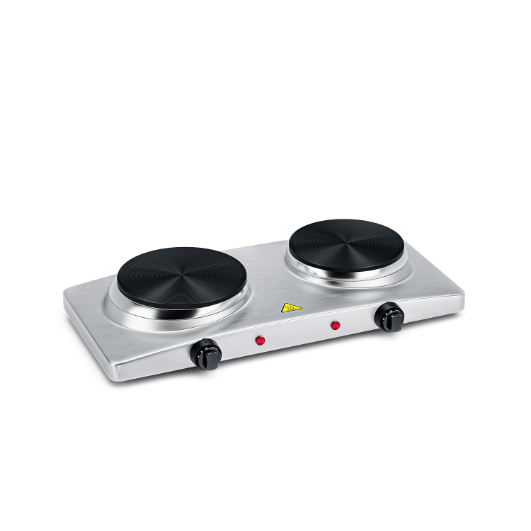 1800W Double Hot Plate Electric Countertop Burner