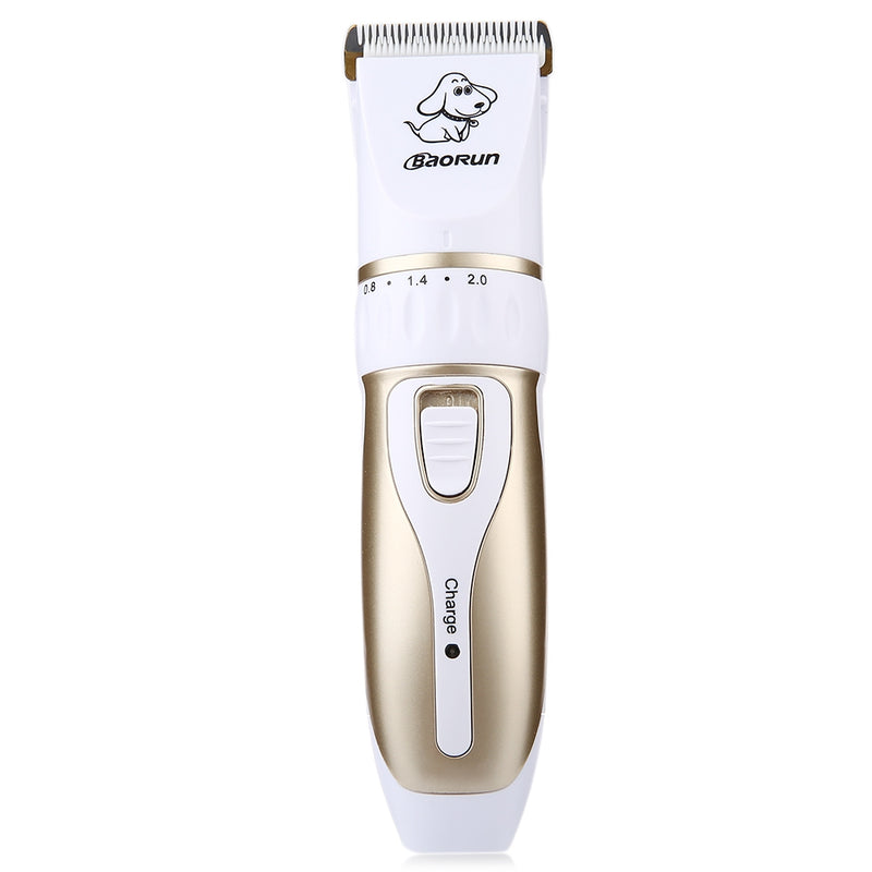 BaoRun P3 Professional Rechargeable Pet Electric Hair Clipper Cutter with Grooming Trimming Kit