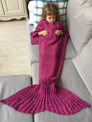 Winter Sleeping Bag Bed Throw Wrap Mermaid Blanket
