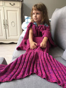 Winter Sleeping Bag Bed Throw Wrap Mermaid Blanket