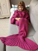 Winter Sleeping Bag Bed Throw Wrap Mermaid Blanket