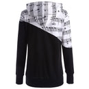 Music Note Two Tone Hoodie