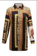 African Women Clothing Dashiki one-piece long sleeves