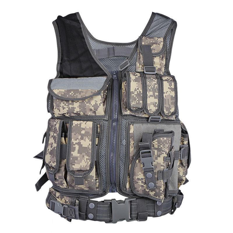 Hunting Tactical Molle Paintball Combat Soft Vest