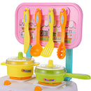Kids Household Playset Simulation Kitchen Toys Small Cart