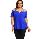 Plus Size Short Sleeve Cami T-shirt