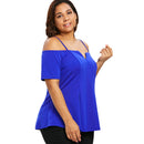 Plus Size Short Sleeve Cami T-shirt