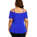 Plus Size Short Sleeve Cami T-shirt