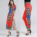 African Clothes Ethnic Print Two Piece Set