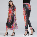 African Clothes Ethnic Print Two Piece Set