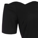 Off The Shoulder Valentines Day Heart Print Dress