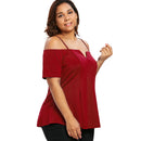 Plus Size Short Sleeve Cami T-shirt