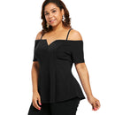 Plus Size Short Sleeve Cami T-shirt
