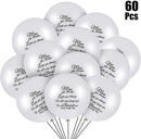 Memorial Balloons  60 pieces