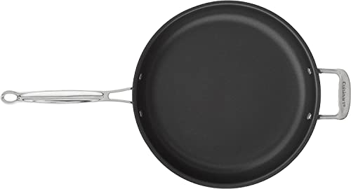 Cuisinart Chef's Classic Nonstick Hard-Anodized 12-Inch Open Skillet with Helper Handle