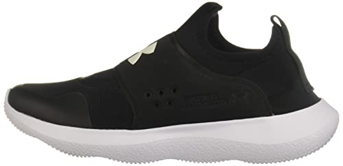 Under Armour Men's Runplay Road Running Shoe, Black (006)/White, 10