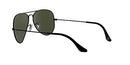 Classic Aviator Sunglasses Pilot, Black/G-15 Green, 58 mm