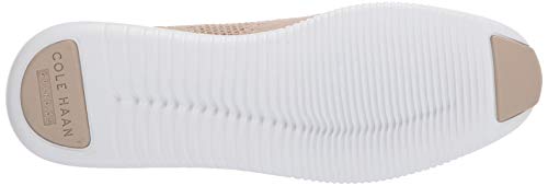 Cole Haan Women's 2.Zerogrand Stitchlite Oxford, rye Knit/Optic White, 7.5