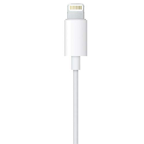 Apple EarPods Headphones with Lightning Connector. Microphone with Built-in Remote