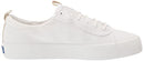 Keds Women's Core Kickback Canvas Sneaker, White, 9