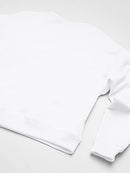 Hanes Girls' Big EcoSmart Graphic Sweatshirt, white, Large