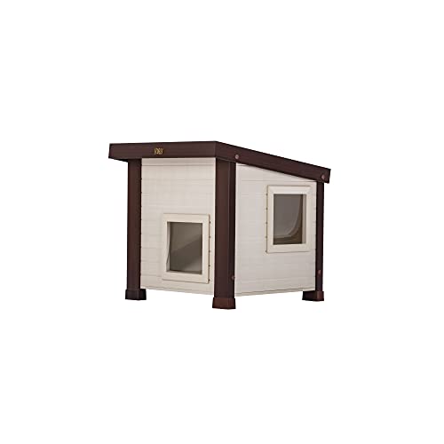 Albany Outdoor Feral Cat House, Multicolor