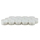 96 Pack Unscented 6 to 7 Hour Extended Burn Time Clear Cup Tea Light Candles