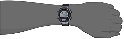 Men's Ironman Classic Watch – Gray & Black Case with Black Resin Strap