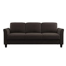 Lifestyle Solutions Watford Love Seats, 78.8" W x 31.5" D x 33.9" H, Coffee