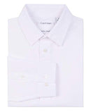 Boys' Big Long Sleeve Slim Fit Dress Shirt, Style with Buttoned Cuffs & Shirttail Hem