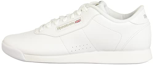 Reebok women's Princess Fashion Sneaker, White, 8.5 US