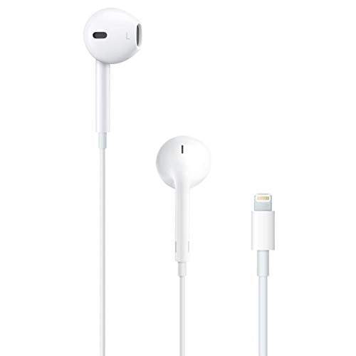 Apple EarPods Headphones with Lightning Connector. Microphone with Built-in Remote