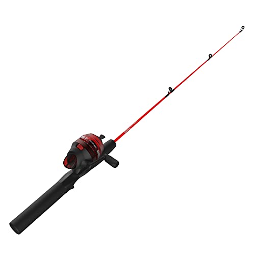 Dock Demon Spincast Reel and Fishing Rod Combo, Durable Fiberglass Rod