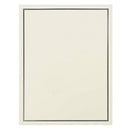 Ecru and Black Premium Stationery Paper Set, Letter Size (24 Envelopes, 48 Sheets)