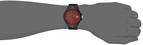 Ferrari Men's Quartz Multi Color Casual Watch (Model: 0830325), Black/Red