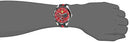 Ferrari Men's Stainless Steel Quartz Watch with Silicone Strap, Black, 22